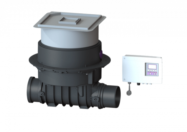 KESSEL Rückstaupumpanlage Pumpfix F DN 150, Bodenplatte, befliesbar