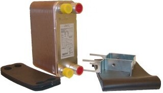 Junkers Bosch Plattenwärmetauscher PWÜ25 max. Wärmeleistung 25 kW bei 10/35