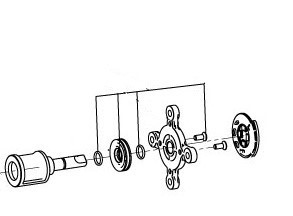 LK Armatur LK 840/841 Dichtungssatz DN15 - DN20