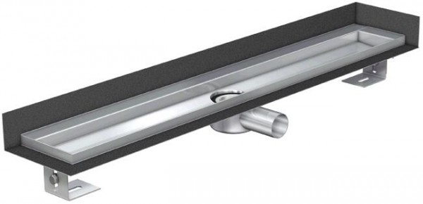 ACO Duschrinne ShowerDrain E DN 40/50 Aufkantung hint u rechts 1000mm