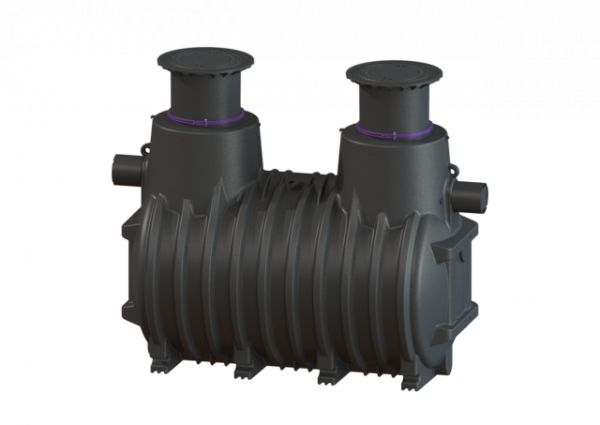 KESSEL Öl-/Benzinabscheider EasyOil ground, NS 6, Sys. B, 5800 l, Bel.Kl. B