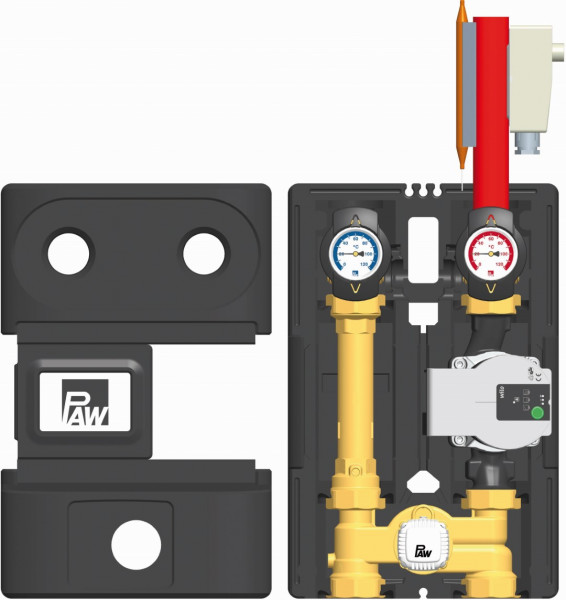PAW HeatBloC K33 DN 25 Konstantregler Wilo Para SC 25/6-43