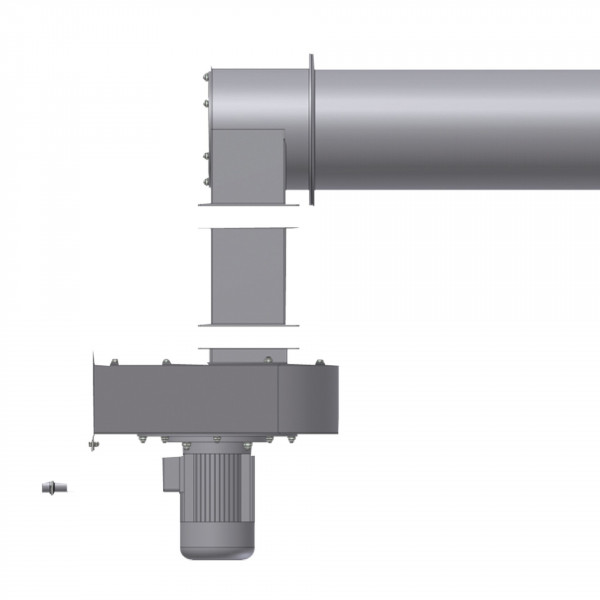Fröling Fallschacht für Auswurfkopf L=500 mm