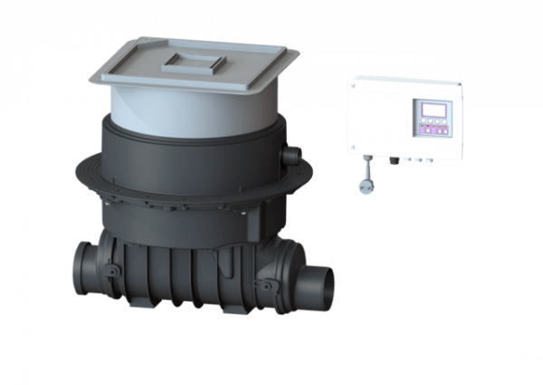 KESSEL Rückstauhebeanlage Ecolift DN 100, Bodenplatte, befliesbar