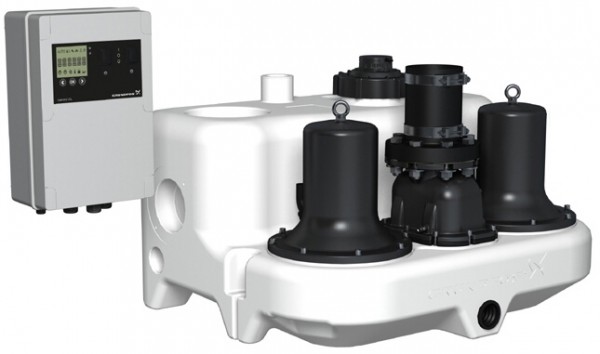 Grundfos Fäkalienhebeanlage MULTILIFT MD MD.22.3.4, 400V, 2,5 kW