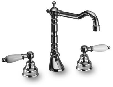 Herzbach 3 Loch WTbatt. Anais Classic mit Zugstangen Ablgrt bronze