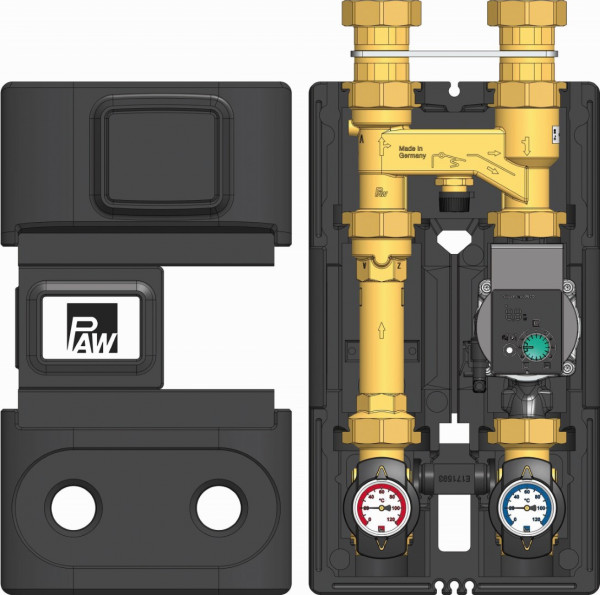 PAW HeatBloC K36E DN 32 Thermoregler 45 C Wilo Yonos PICO 25/1-6