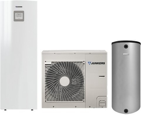 Junkers Bosch Wärmepumpen Systempaket SUPRAECO A SAS44, SAS 13 2 ASM, 14 kW, PS 200 l