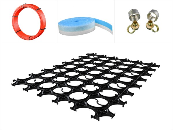 Ratiodämm Dünnschichtsystem Wandheizung Fußbodenheizung Komplettpaket