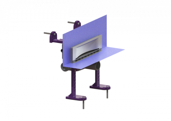 KESSEL Wandablauf Scada LED mAbd Wave, V2A, bef. Dichtmanschette