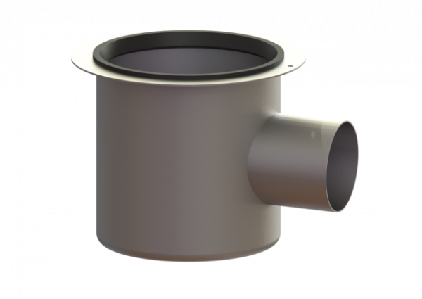 KESSEL Grundkörper Ferrofix Sys 200, Auslauf seitlich, GV Edst.