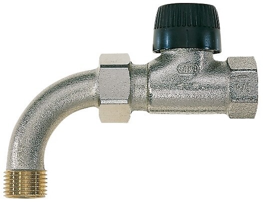 Honeywell Thermostatventilkörper BB Universal Durchgang m Bogentülle, 1/2"