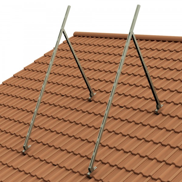 Aufständerung 20 Grad - 1800 mm passend für Plus2.01 / CPC Nero