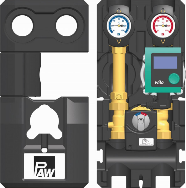 PAW HeatBloC K34 DN 20 3 Weg H-Misch m Byp Motor SR2 Wilo Stratos PICO 15/1-6