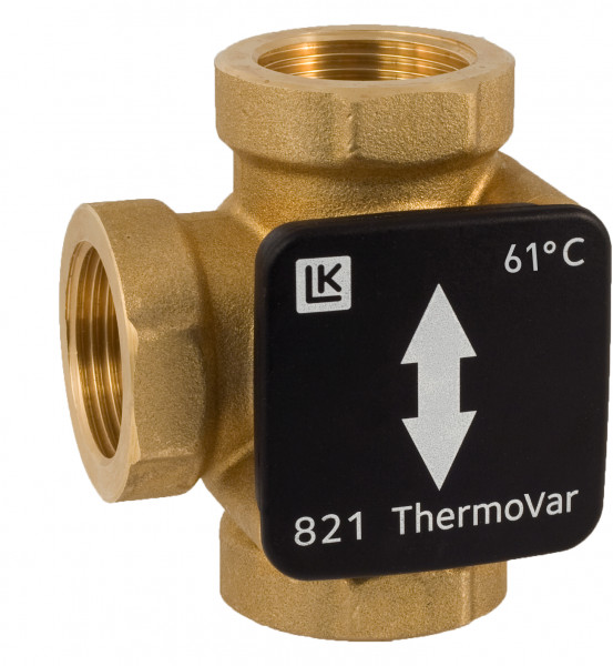 LK Armatur LK 821 thermisches Zonenventil 72 Grad C Rp1