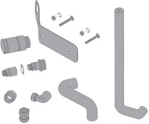 Junkers Bosch Speichermontage Set SZ 8