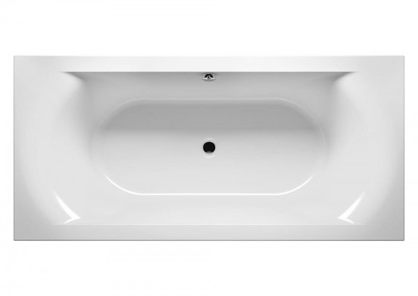 RIHO Rechteckwanne Lima 170x75cm, 130 l weiß