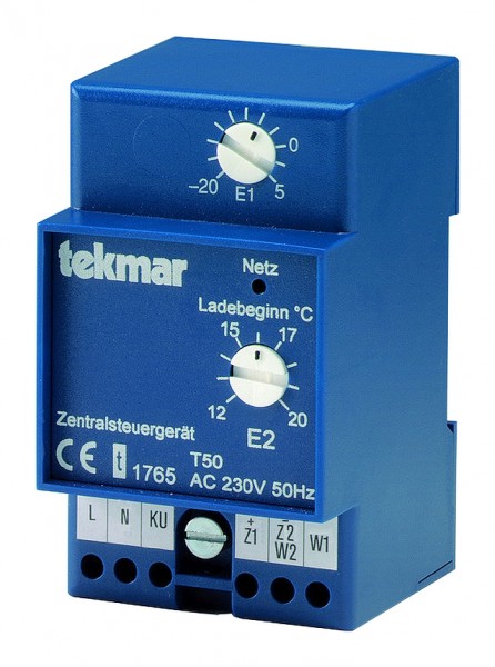 Tekmar Zentralsteuergerät 1765 mit Sockel