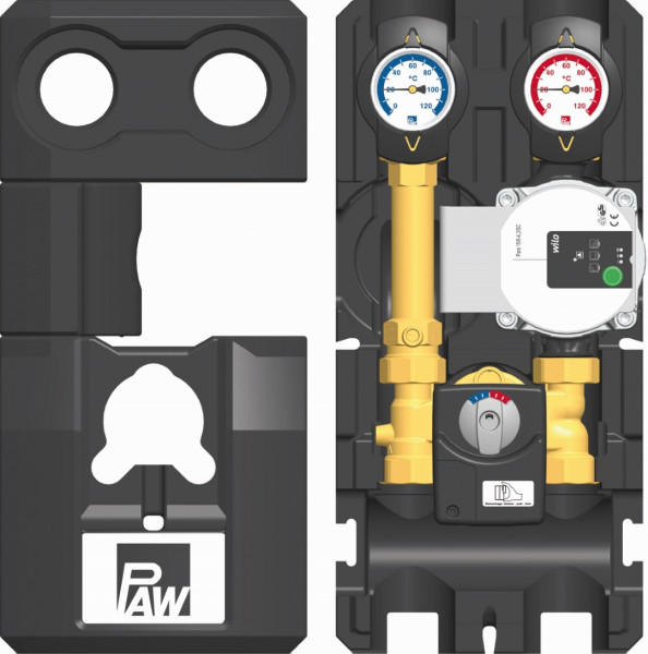 PAW HeatBloC K34 DN 20 3-Wege H-Misch Bypass Motor SR2 Wilo Para SC 15/6-43