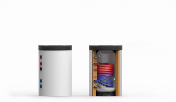 Thermic Energy Edelstahlspeicher EDS-1W 150 1 WT, EEK A, weiß