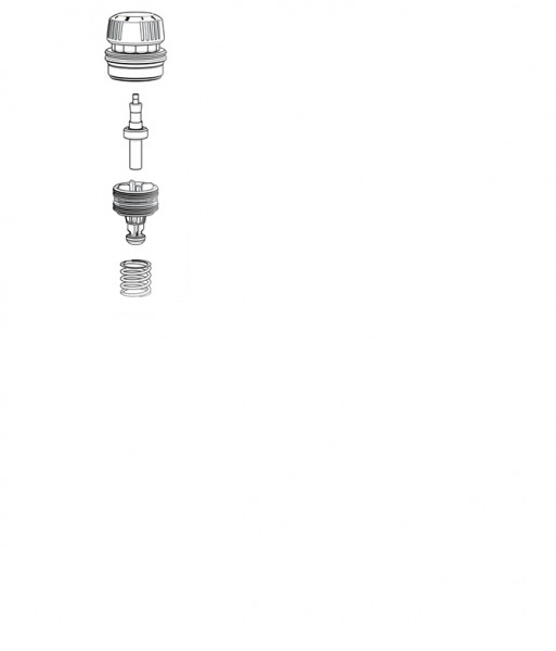 LK Armatur LK 551 Einsatz 10-30 Grad C Kvs 3,2-4,2