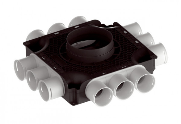 MAICO Luftverteiler MA-FV12-63 12 Anschlüsse Nennweite 63