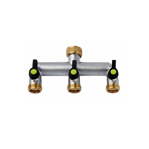 ewuaqua iWater 3-Wege-Verteiler verchromt 3-Wege-Verteiler verchromt