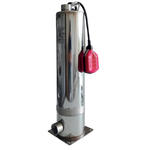 ewuaqua iWater InoxPress 8-70 auto Tauchdruckp. mit Standfuß+Saugstutzen