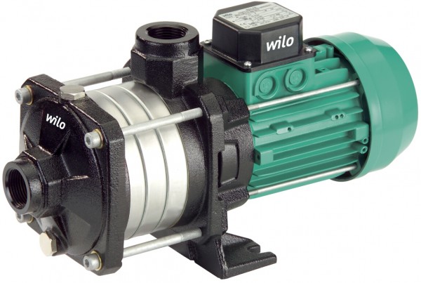 Wilo HD Kreiselpumpe Economy MHIL PN 10 3?400 V T 102 Rp 1"/Rp 1" 0,55 kW