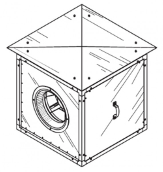 Blauberg RSD-IV 315-355 Schutzdeckel Iso-V (EC)