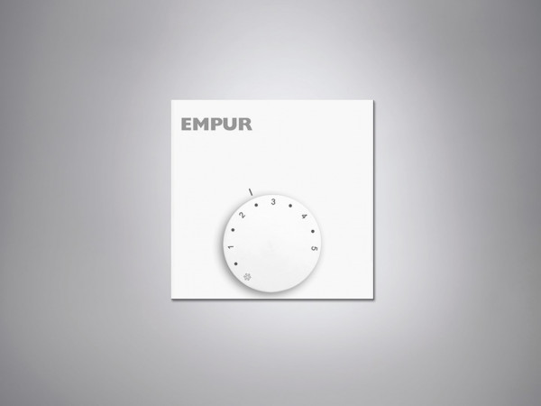 EMPUR Raumbediengerät 230V - Heizen/Kühlen Analog Standard plus