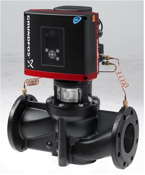 Grundfos Trockenläuferpumpe TPE 400 V BQQE mit Sensor TPE 80 330/2 PN 16