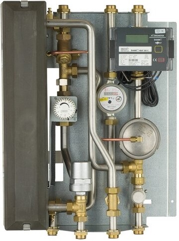 Junkers Bosch Wohnungsstation nickelgelöt WS V 50N 50 kW DDR b 1,5 m3/